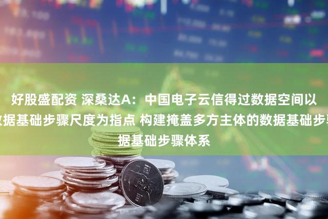 好股盛配资 深桑达A:中国电子云信得过数据空间以国度数据基础步骤尺度为指点 构建掩盖多方主体的数据基础步骤体系