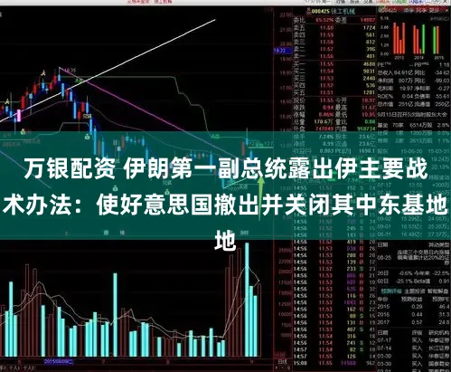 万银配资 伊朗第一副总统露出伊主要战术办法：使好意思国撤出并关闭其中东基地
