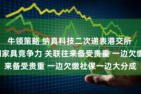 牛领策略 纳真科技二次递表港交所 “以价换量”拷问家具竞争力 关联往来备受贵重 一边欠缴社保一边大分成