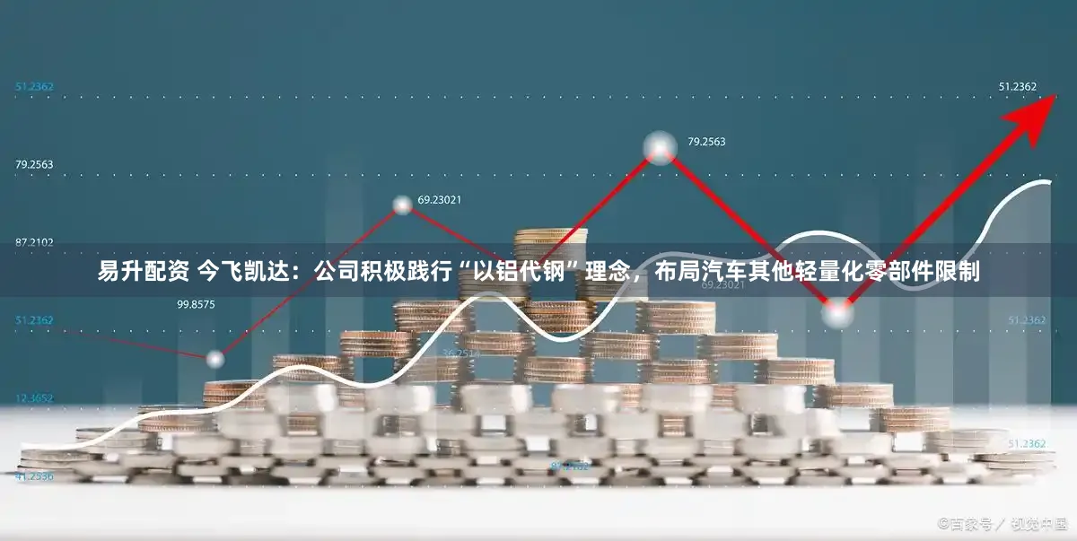 易升配资 今飞凯达：公司积极践行“以铝代钢”理念，布局汽车其他轻量化零部件限制